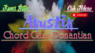 Chord penantian || penantian || Kunci Gitar Full lirik