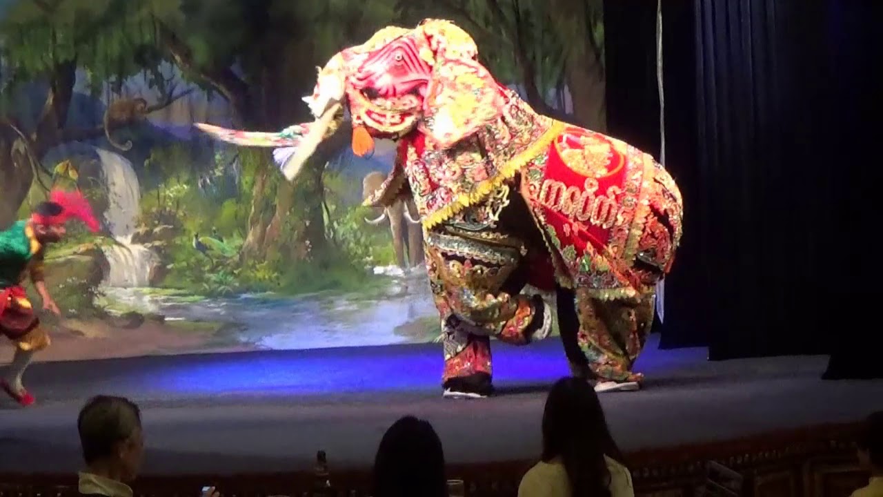 Karaweik Palace Restaurant in YANGON- MYANMAR