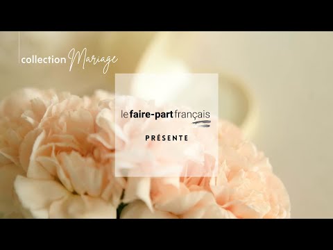 Faire-part mariage et