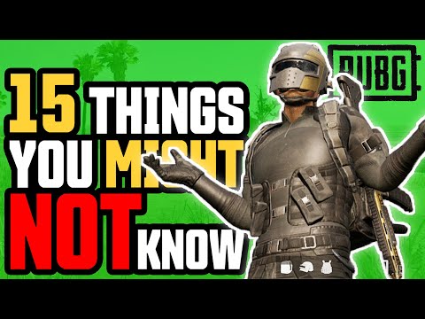 PUBG Tips PS4 & Xbox // 15 THINGS YOU MIGHT NOT KNOW