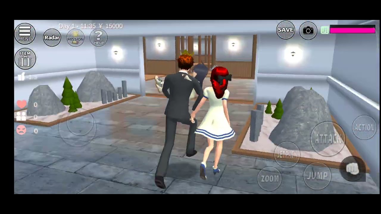 Kaburrrr dari rumah ada setan 😈