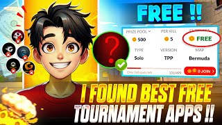 i find FREE tournament app🔥  !! BEST FREE TOURNAMENT APP FOR FREE FIRE🔥🤯 screenshot 5