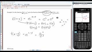 Ex 7D   Function Notation and Identities