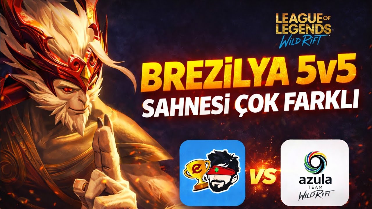 BREZİLYA WILD RIFT BİZDEN ÇOK FARKLI! 5v5 ANALİZİ @SCOFİELDWR 