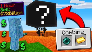 This CUSTOM ITEM MAKES MILLIONS! | Minecraft Skyblock