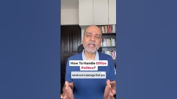 3 Tips To Handle Office Politics | Sarabjeet Sachar #shorts #officepolitics #careergrowth