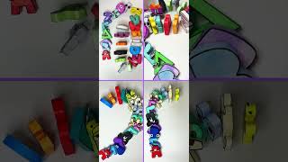 The Best Domino Falls PAPER ALPHABET LORE Compilation #alphabet