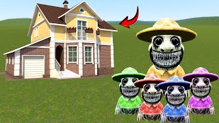 ZOOKEEPER FAMILY VS HOUSES! in Garry's Mod!