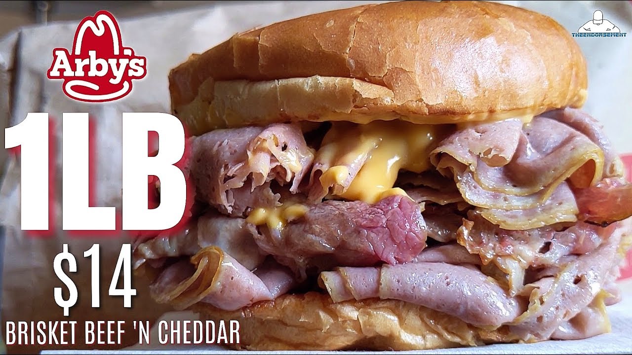 Arby's® 1lb Brisket Beef N' Cheddar Review! 🐄🧀 YouTube
