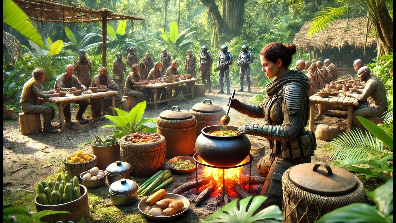 The Cadets Complained About Raw Rations — Human Built Pots and Started a Jungle Bistro | HFY Story