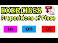 Prepositions of Place Quiz