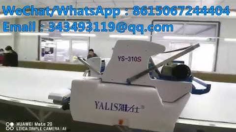 China Yalis YS-310S/YS-210S/YS-190S fabric Spreading machine，3.1meters working width