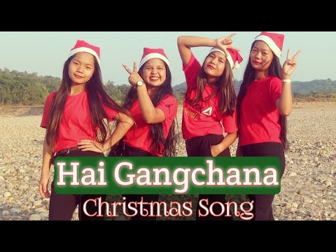 Hai Gangchana  Christmas Song  Roni Sangma  Jitupan Bora  Cover Dance by Rainbow Iris Team