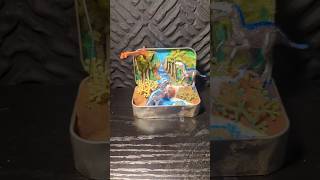 Dino Diorama | Altoid tin #diy #dinosaur #diorama