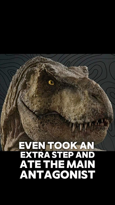 Does rexy care about humans? #jurassicworld #jurasicpark #rexy