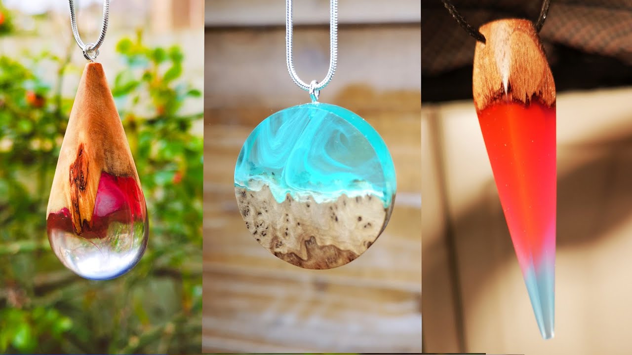 25 Homemade Resin Jewelry Ideas You Can DIY Easily | Resin jewelry, Resin  pendant diy, Diy epoxy resin jewelry