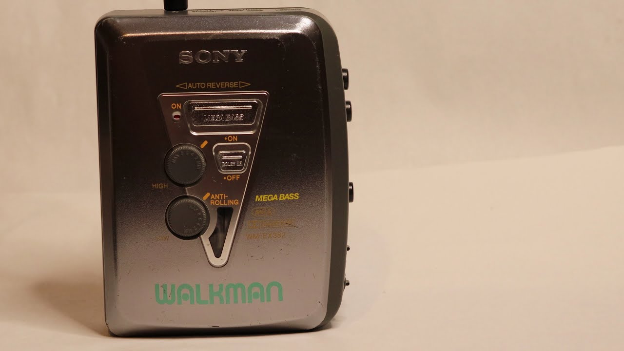 SONY ウォークマン WM-EX2 ソニー WALKMAN 昭和の名機　記念 Sony WM-EX382 ▷ Walkman.land