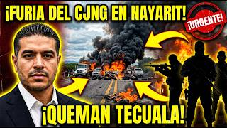 HARFUCH REVIENTA al “JARDINERO” y el CJNG QUEMA TECUALA | NARCOBLOQUEOS