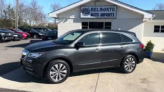 2014 Acura MDX for sale at Belmonte Auto in Raleigh NC