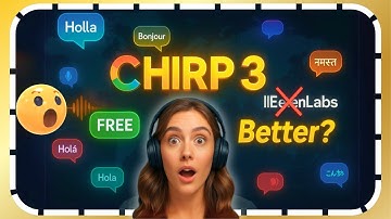 🔊 How to Use Google Chirp 3: Free Text-to-Speech & Voice Cloning | ElevenLabs Alternative
