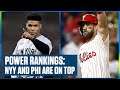 Mlb power rankings yankees  phillies hold top spots while the dodgers and braves tumble