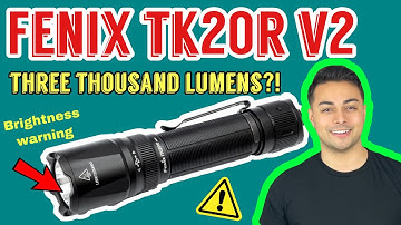 EDC FLASHLIGHT BETTER THAN SUREFIRE & NITECORE!? | Fenix Tk20rV2 | 3,000 Lumens | Ultra Bright