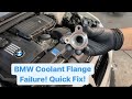 BMW Coolant Outlet Flange Failure! Change This Part ASAP! N5x N2x Motors