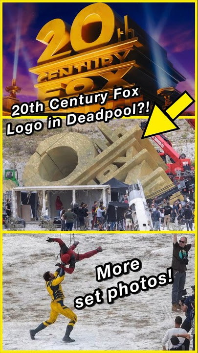 Marvel Fans India - A destroyed blimp and shipwreck was spotted on the set  of 'DEADPOOL 3' alongside the apocalyptic 20th Century Fox logo. This could  possibly be the Void which was