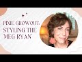 Another DEMO! Styling the &#39;Meg Ryan&#39; pixie grow-out | Alyson Lupo