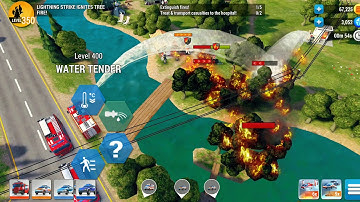 Emergency HQ #039 - Lightning strike ignites tree fire - Platinum - Level 350