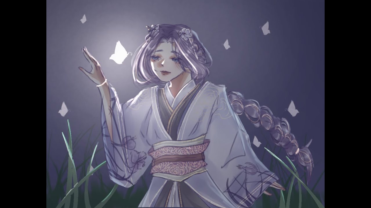 Redraw of my old OC - YouTube