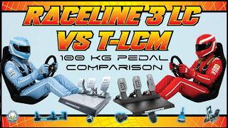 Raceline 3 LC vs T-LCM 100 KG Pedal Comparison Gran Turismo 7