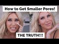 WHY YOU HAVE LARGE PORES...NO BS!  How to Really Get Smaller Pores