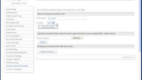 IProphet Custom voice recording Training for SIP phone system