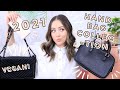 My Handbag Collection 2021 | VEGAN LEATHER