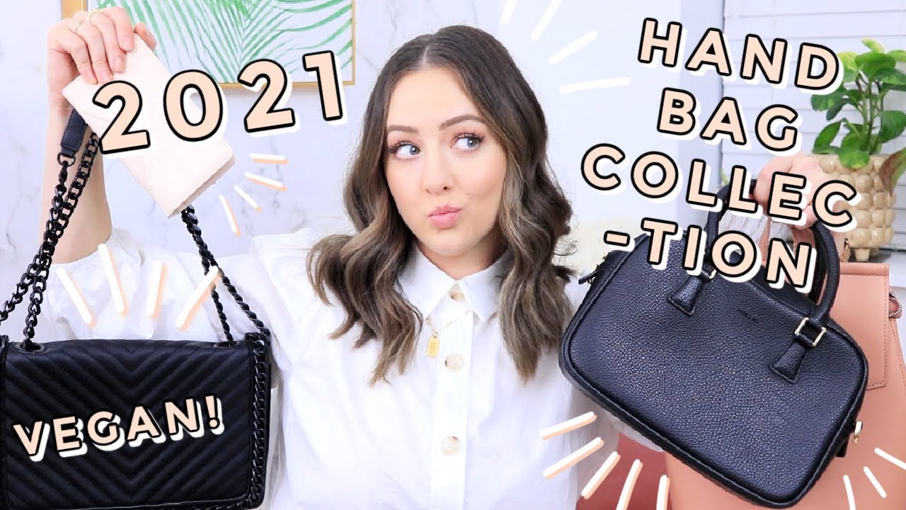 My Handbag Collection 2021 | VEGAN LEATHER - YouTube