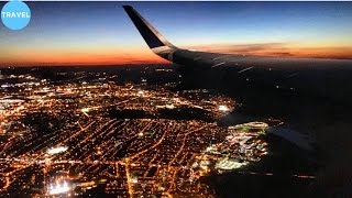 GOLD HORIZON | JetBlue A320 Stunning Takeoff from Boston Logan Airport!