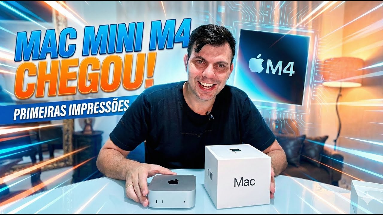 Troquei Meu PC Gamer por um MAC MINI M4 - YouTube