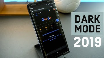 Extreme dark mode for google apps 2020