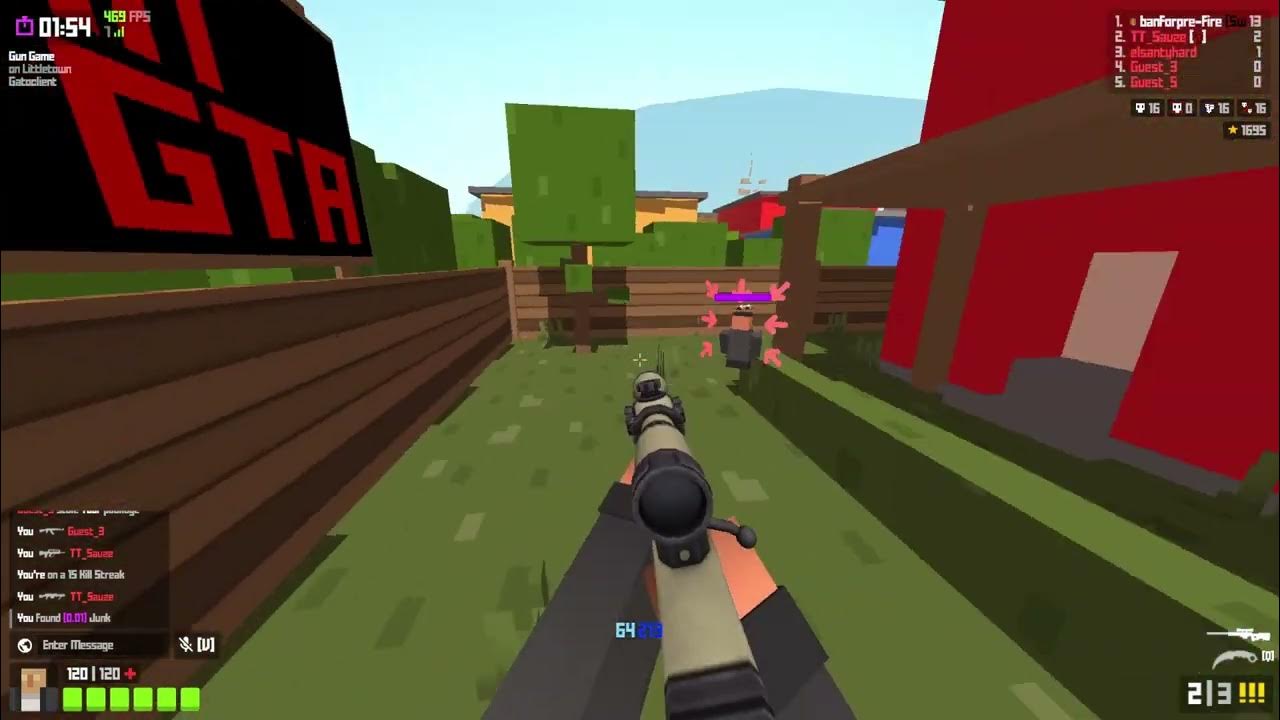 Krunker 29 0 gun game nuke YouTube