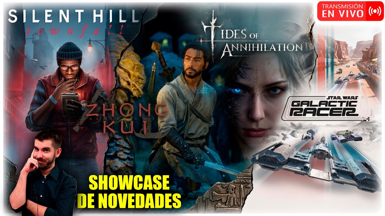 🔴 Semons Channel Showcase: Black Myth Zhong , Silent Hill, Tides of Annihilation + Star Wars Racer