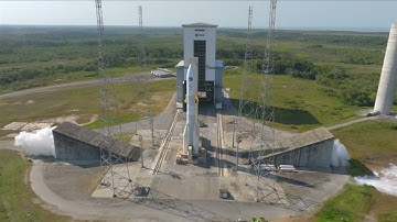 Testing on the launchpad of the ariane 6 core stage
