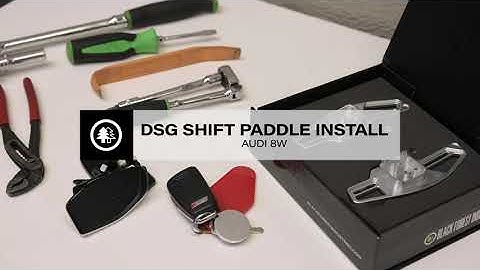 BFI Audi 8W Replacement Shift Paddle Install