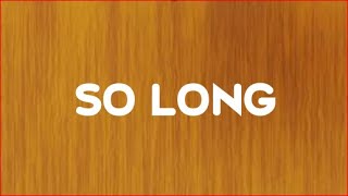 Secondhand Serenade  So Long  s