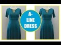 DIY How To Sew An A Line Dress | Sewing For Beginners | Sew Aldo