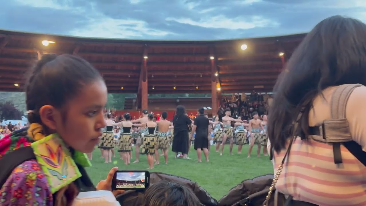 Maori Wainuiomata High School Kamloopa Powwow 2025