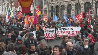 Protestas contra reforma de pensiones en Francia pierden fuerza en su séptimo día | AFP