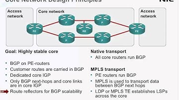 Large scale BGP/IGP network design