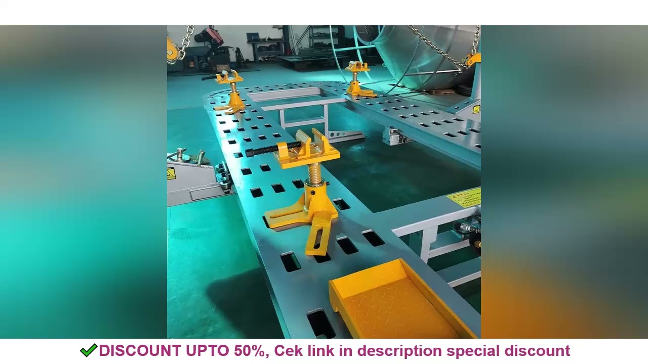 Accident Damaged Car Repair Chassis Straightener Machine Car Frame Puller Machine for Auto Body Coll