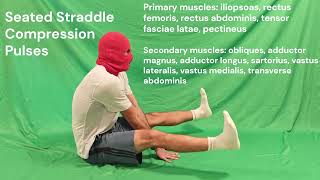 Seated Straddle Compression Pulses (Demonstration)